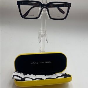 Marc Jacobs NEW Black Rectangular Glasses